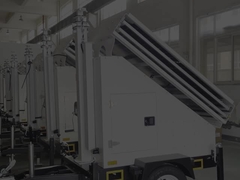 Ứng xe di động giám sát năng lượng mặt trời với tấm pin mặt trời 3 * 400W