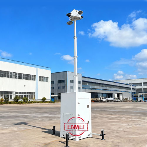 Latest company news about Giải pháp giám sát an ninh tháp camera di động DB Cube