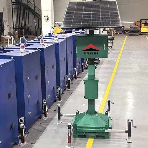 Latest company news about Tháp chiếu sáng đèn chiếu sáng năng lượng mặt trời đáng tin cậy cao cho bãi đậu xe