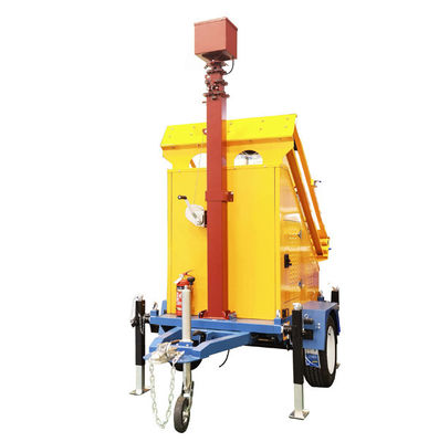 Máy ảnh di động theo dõi năng lượng mặt trời dành cho an ninh bãi đậu xe