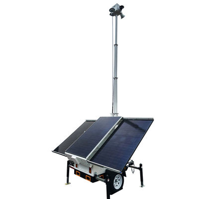 Eco Friendly Mobile Solar Trailer cho các công trình xây dựng Dễ lắp đặt