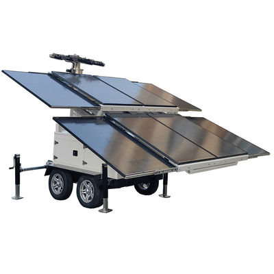 quality Off Grid Solar Power Trailer Solar Sentry Trailer cho ánh sáng mỏ factory