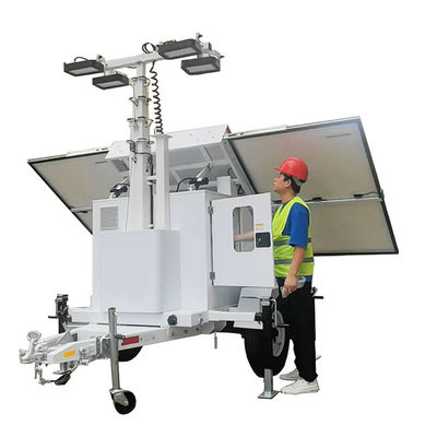 Chống sốc tuyệt vời Mặt trời năng lượng An ninh đèn pha đèn chiếu sáng dẫn cho Đường chiếu sáng trạm