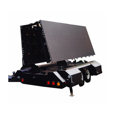Đồ cầm mặt trời hai mặt gấp LED quảng cáo hiển thị quảng cáo trailer cho quảng cáo triển lãm