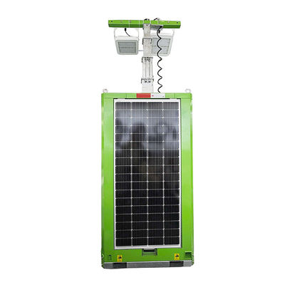 Omnibearing năng lượng mặt trời tháp ánh sáng gắn kính thiên văn và đèn LED cho chiếu sáng công viên đô thị