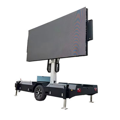 Real-Time Picture Outdoor Portable Led Display Screen quảng cáo màn hình trailer cho sự kiện thể thao