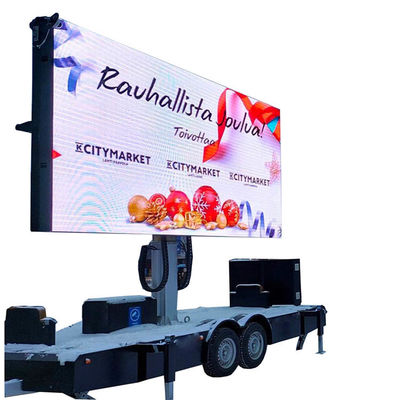 Trình hiển thị màn hình LED đầy màu ngoài trời Bảng quảng cáo trailer cho điểm du lịch