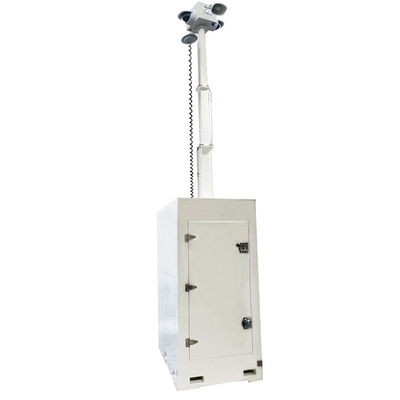 Tháp giám sát di động Cube Tháp camera an ninh cho các sự kiện thể thao