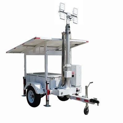 Strong Mobility Portable Solar Led Light Trailer Cho ánh sáng mỏ