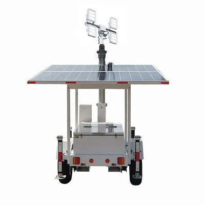 Tháp chiếu sáng năng lượng mặt trời với cột kính thiên văn 6m