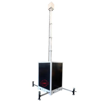 Tháp Đèn Năng Lượng Mặt Trời Cho Công Trường Xây Dựng Với Ắc Quy Loại Gel Và Khả Năng Chịu Tải 850kg