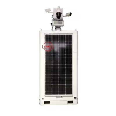 Tháp Khối Lập Phương Năng Lượng Mặt Trời Di Động Với Camera 4G Để Giám Sát Địa Điểm Làm Bài Tập Tạm Thời