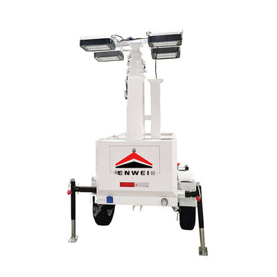 Xe kéo đèn pha năng lượng mặt trời độ tin cậy cao cho chiếu sáng hoạt động khai thác