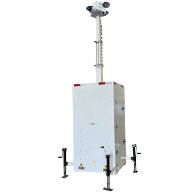 2025 Camera CCTV Cube Tháp giám sát Camera portable Cube để giám sát bãi đậu xe