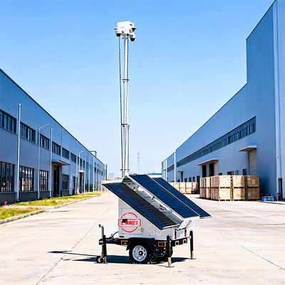 Rơ moóc an ninh di động chống thời tiết Không cần nguồn điện bên ngoài cho Kỹ thuật dự án