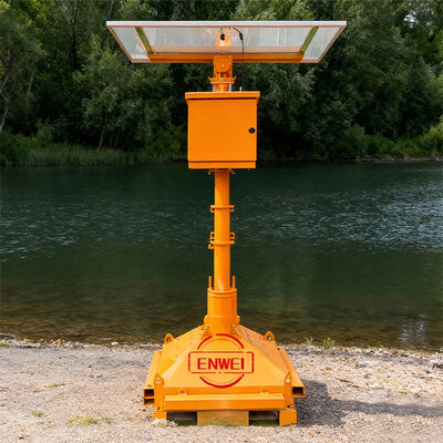 Tháp chiếu sáng mặt trời với hệ thống giám sát CCTV Tháp mặt trời khối cho kỹ thuật xây dựng ngoài trời