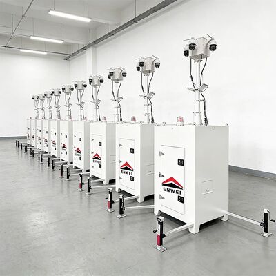 Tháp Giám Sát Di Động CCTV Độ Bền Cao Dùng Cho Giám Sát Tạm Thời